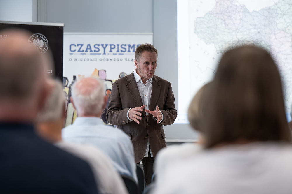 Pokaz filmu „Zmarłych pogrzebać” w Przystanku Historia IPN w Katowicach, 15 lipca 2026. Fot.: IPN Krzysztof Łojko