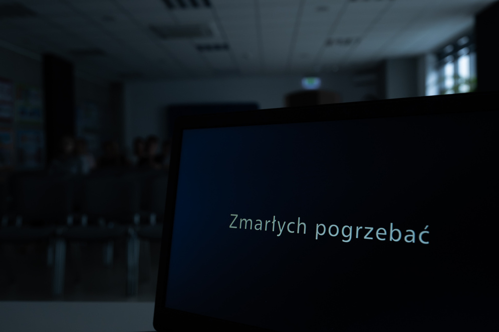Pokaz filmu „Zmarłych pogrzebać” w Przystanku Historia IPN w Katowicach, 15 lipca 2026. Fot.: IPN Krzysztof Łojko