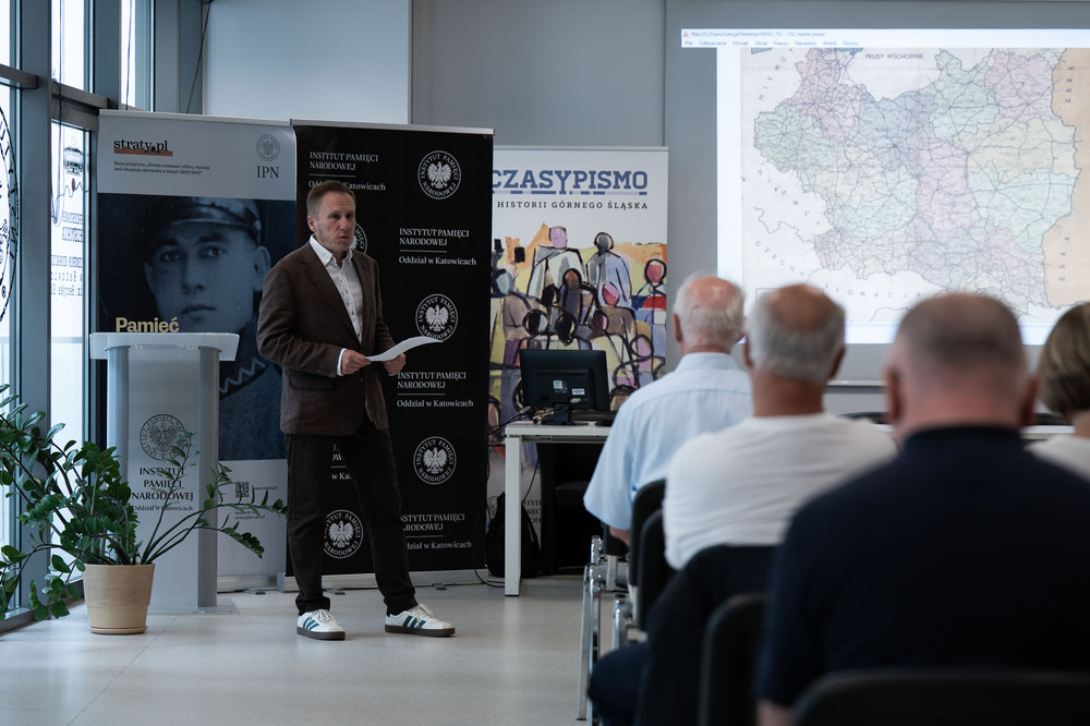 Pokaz filmu „Zmarłych pogrzebać” w Przystanku Historia IPN w Katowicach, 15 lipca 2026. Fot.: IPN Krzysztof Łojko