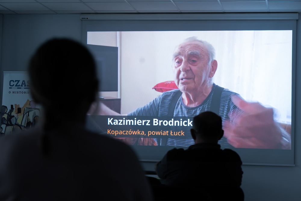 Pokaz filmu „Zmarłych pogrzebać” w Przystanku Historia IPN w Katowicach, 15 lipca 2026. Fot.: IPN Krzysztof Łojko