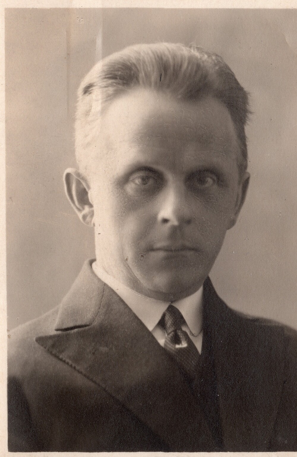 Dr Jan Kubisz lata 30-te XX w. Fot. z archiwum rodzinnego Aleksandry Błahut-Kowalczyk.