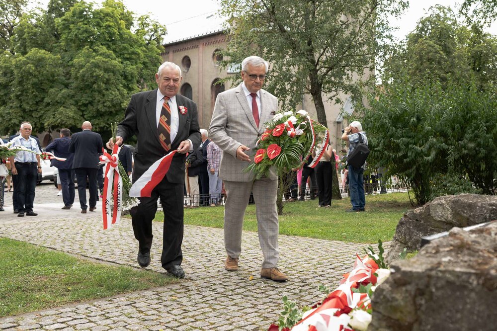 46. rocznica strajku w tarnogórskim „Fazosie” i powstania NSZZ „Solidarność” – Tarnowskie Góry, 21 sierpnia 2026. Fot.: IPN Krzysztof Łojko
