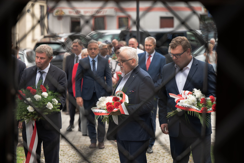 46. rocznica strajku w tarnogórskim „Fazosie” i powstania NSZZ „Solidarność” – Tarnowskie Góry, 21 sierpnia 2026. Fot.: IPN Krzysztof Łojko