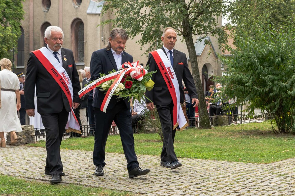 46. rocznica strajku w tarnogórskim „Fazosie” i powstania NSZZ „Solidarność” – Tarnowskie Góry, 21 sierpnia 2026. Fot.: IPN Krzysztof Łojko