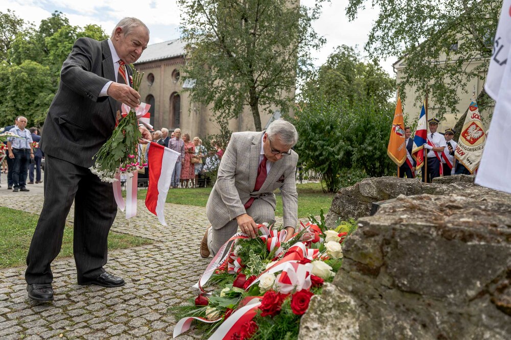 46. rocznica strajku w tarnogórskim „Fazosie” i powstania NSZZ „Solidarność” – Tarnowskie Góry, 21 sierpnia 2026. Fot.: IPN Krzysztof Łojko