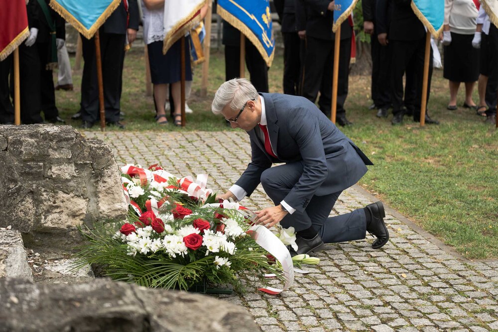 46. rocznica strajku w tarnogórskim „Fazosie” i powstania NSZZ „Solidarność” – Tarnowskie Góry, 21 sierpnia 2026. Fot.: IPN Krzysztof Łojko