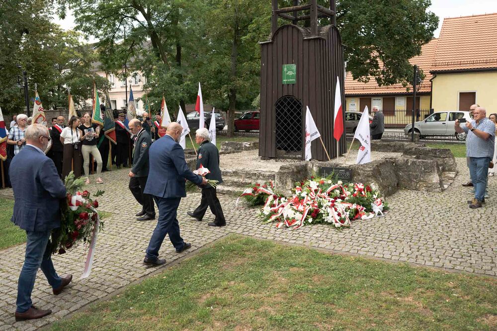 46. rocznica strajku w tarnogórskim „Fazosie” i powstania NSZZ „Solidarność” – Tarnowskie Góry, 21 sierpnia 2026. Fot.: IPN Krzysztof Łojko