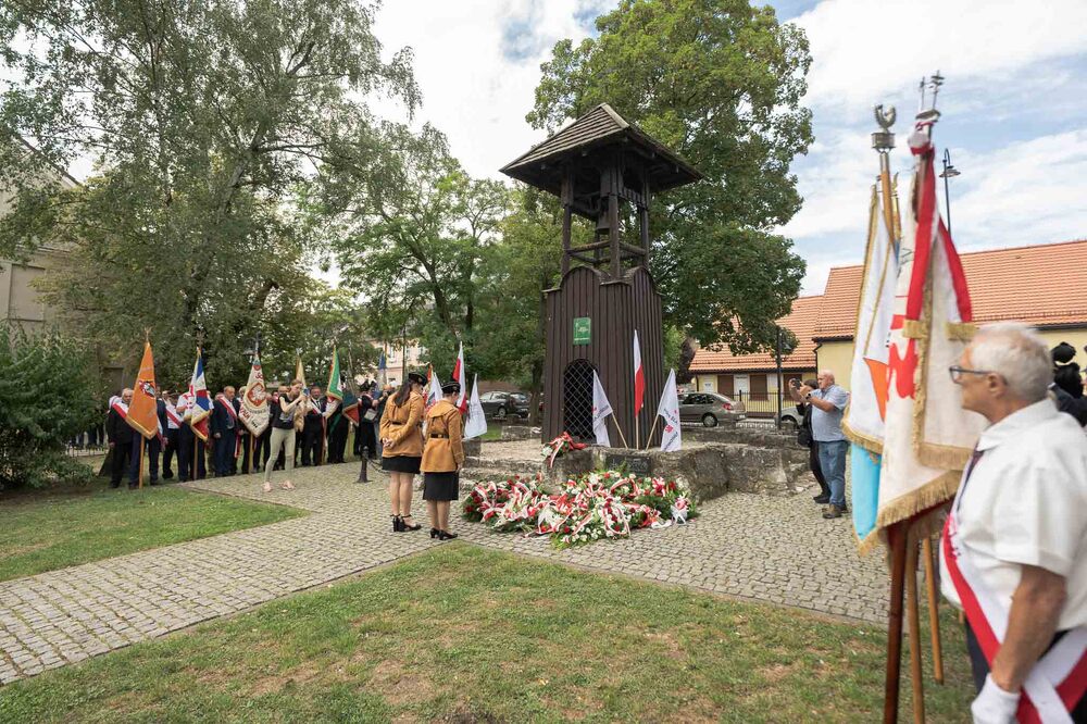 46. rocznica strajku w tarnogórskim „Fazosie” i powstania NSZZ „Solidarność” – Tarnowskie Góry, 21 sierpnia 2026. Fot.: IPN Krzysztof Łojko