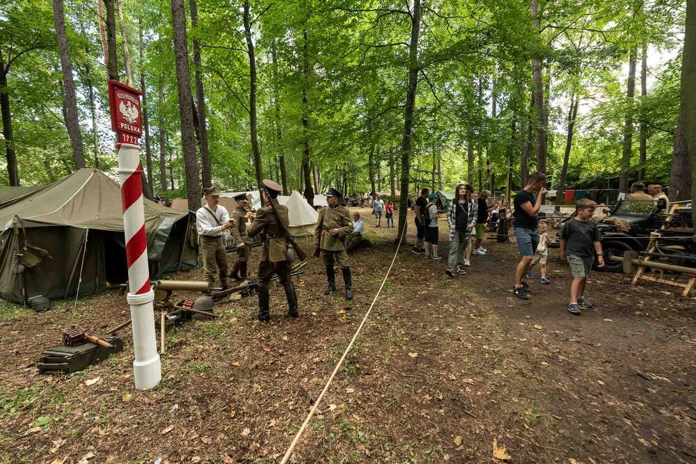 Wydarzenie plenerowe „Historie Frontowe. Nim nastała wolność” – Porąbka, 27-30 sierpnia 2026. Fot.: IPN Krzysztof Łojko