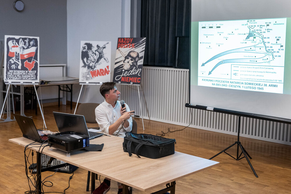 Wydarzenie plenerowe „Historie Frontowe. Nim nastała wolność” – Porąbka, 27-30 sierpnia 2026. Fot.: IPN Krzysztof Łojko