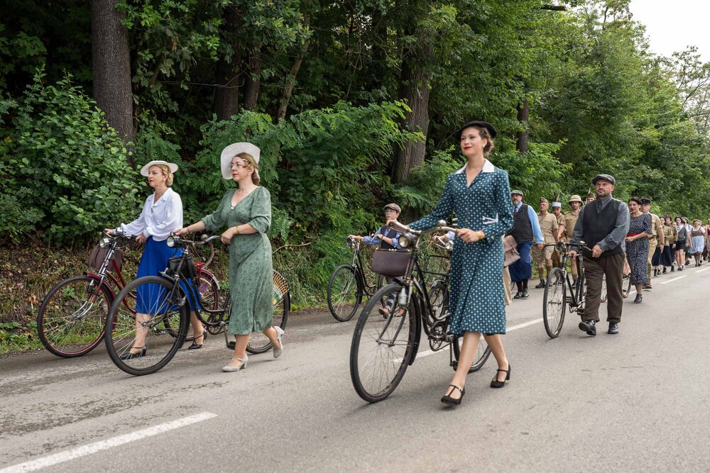 Wydarzenie plenerowe „Historie Frontowe. Nim nastała wolność” – Porąbka, 27-30 sierpnia 2026. Fot.: IPN Krzysztof Łojko