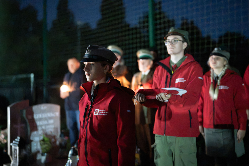 Hołd Obrońcom Ojczyzny w 87. rocznicę wybuchu II wojny światowej – Gliwice-Bojków, 1 września 2026. Fot.: IPN Krzysztof Łojko