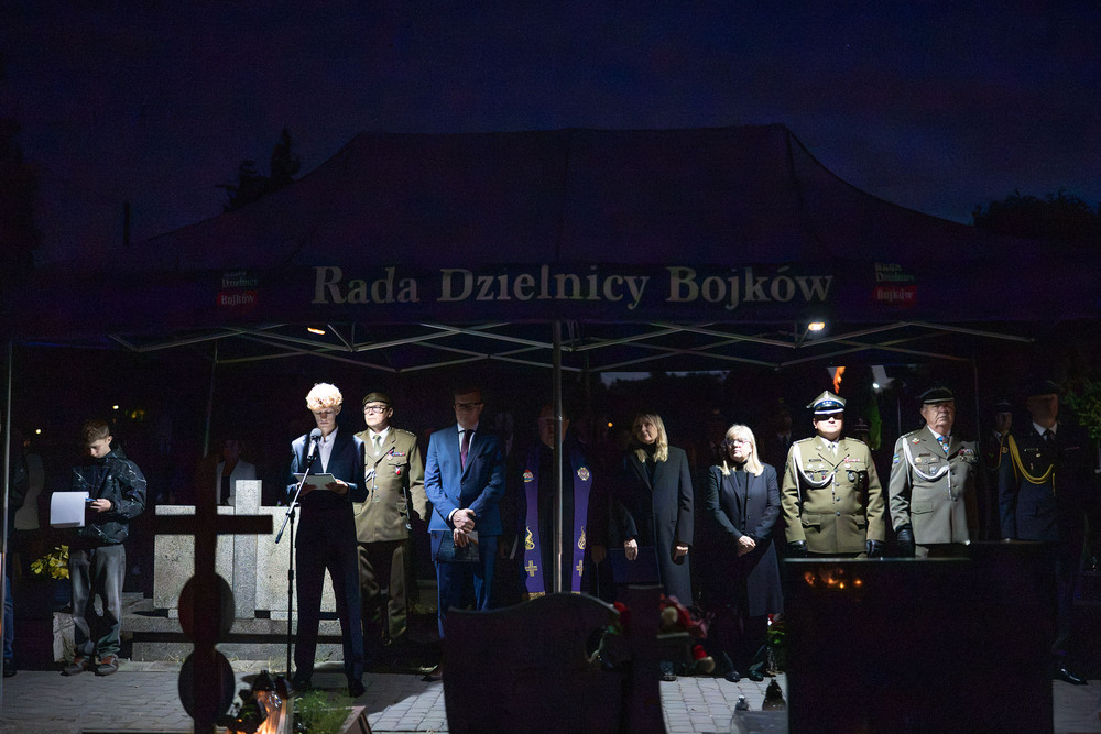 Hołd Obrońcom Ojczyzny w 87. rocznicę wybuchu II wojny światowej – Gliwice-Bojków, 1 września 2026. Fot.: IPN Krzysztof Łojko