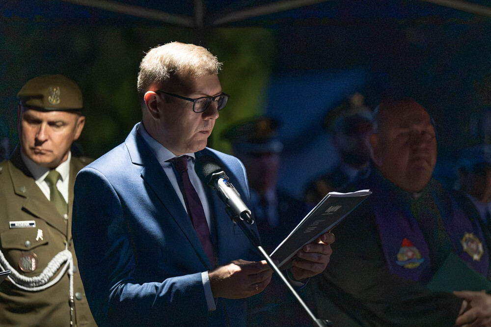Hołd Obrońcom Ojczyzny w 87. rocznicę wybuchu II wojny światowej – Gliwice-Bojków, 1 września 2026. Fot.: IPN Krzysztof Łojko