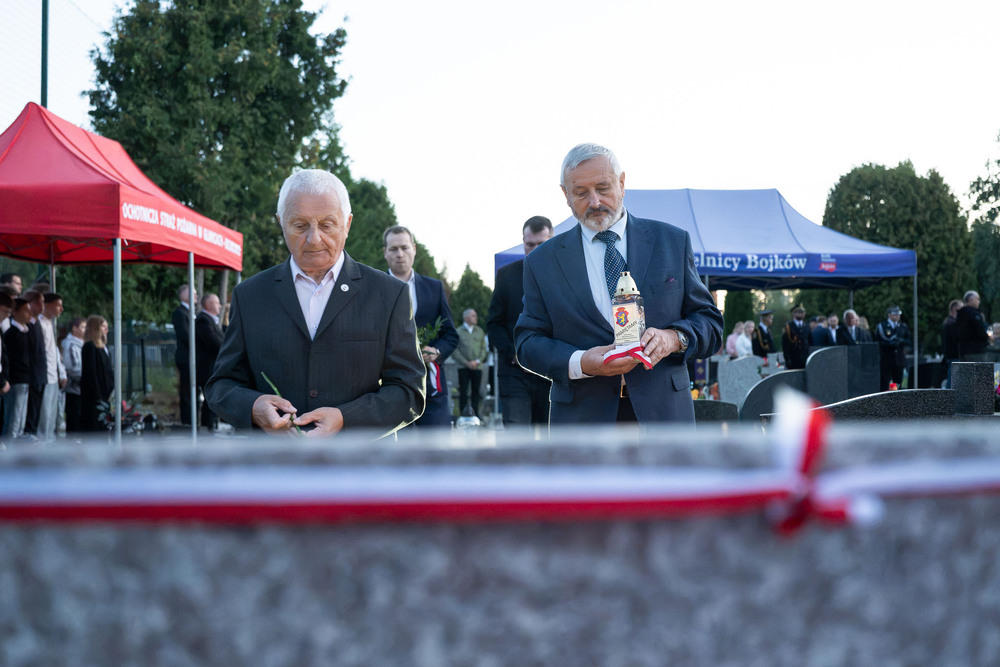Hołd Obrońcom Ojczyzny w 87. rocznicę wybuchu II wojny światowej – Gliwice-Bojków, 1 września 2026. Fot.: IPN Krzysztof Łojko
