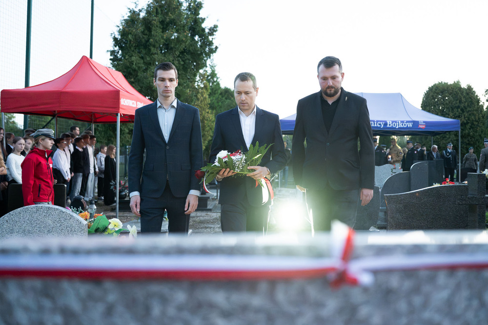 Hołd Obrońcom Ojczyzny w 87. rocznicę wybuchu II wojny światowej – Gliwice-Bojków, 1 września 2026. Fot.: IPN Krzysztof Łojko