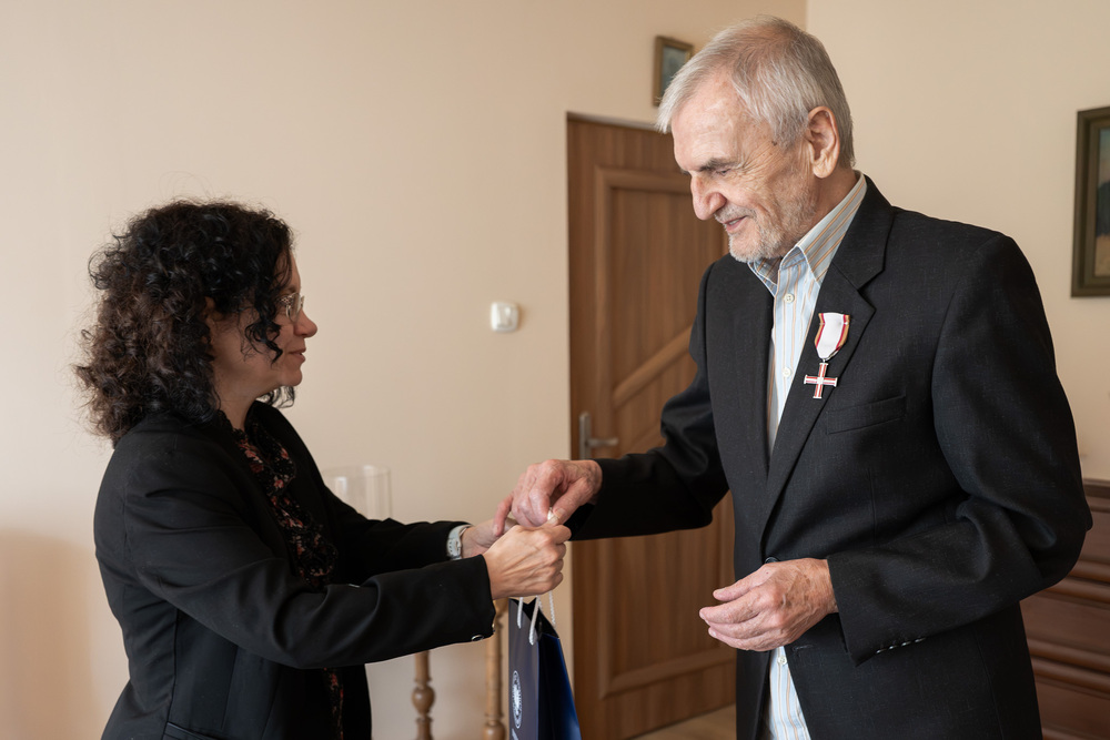 Krzyż Wolności i Solidarności dla Zbigniewa Wilka – Sosnowiec, 2 września 2026. Fot.: IPN Krzysztof Łojko