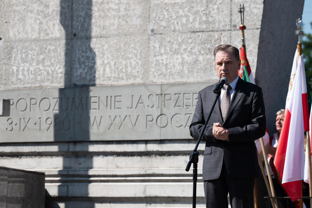 Obchody 46. rocznicy podpisania Porozumienia Jastrzębskiego – Jastrzębie-Zdrój, 3 września 2026. Fot.: IPN Krzysztof Łojko