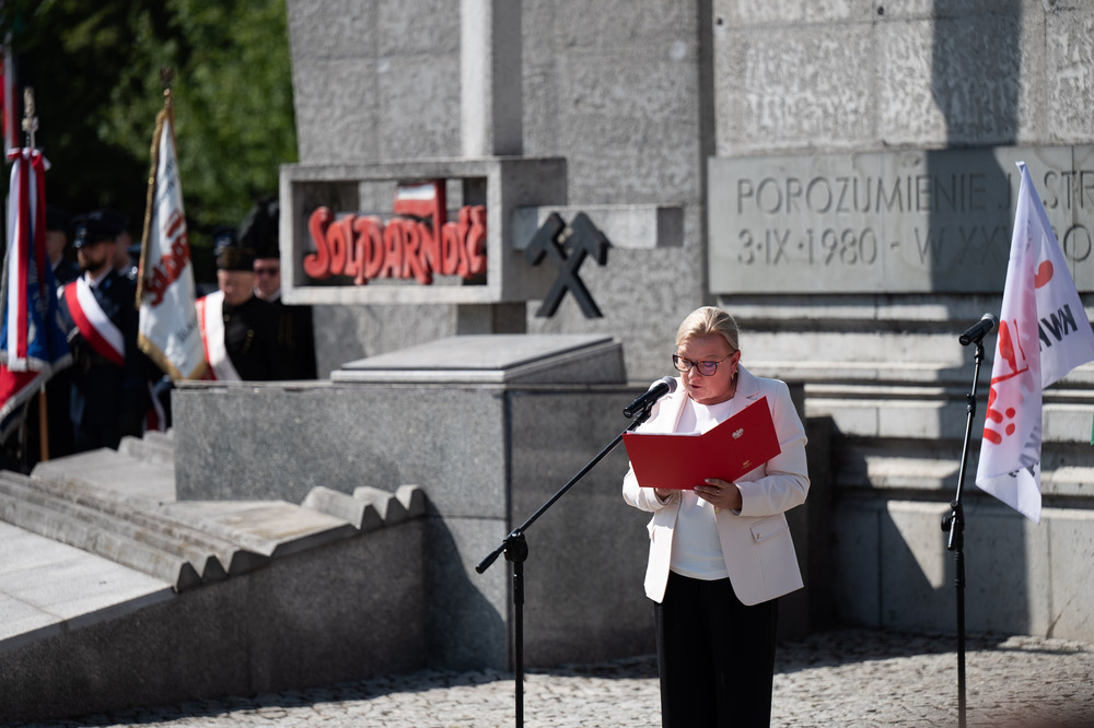 Obchody 46. rocznicy podpisania Porozumienia Jastrzębskiego – Jastrzębie-Zdrój, 3 września 2026. Fot.: IPN Krzysztof Łojko
