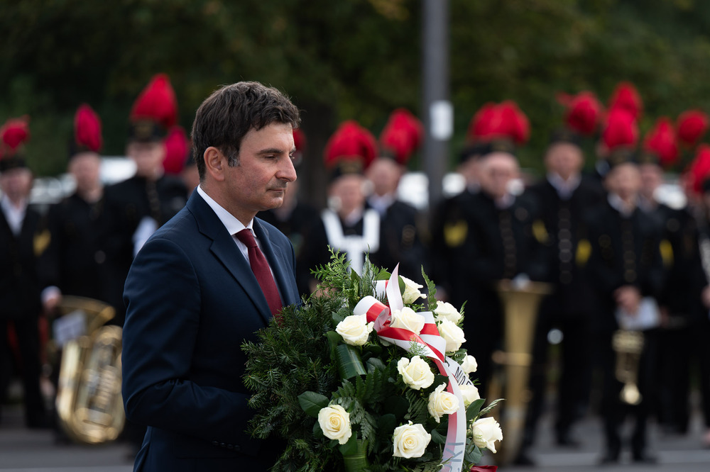 Obchody 46. rocznicy podpisania Porozumienia Jastrzębskiego – Jastrzębie-Zdrój, 3 września 2026. Fot.: IPN Krzysztof Łojko