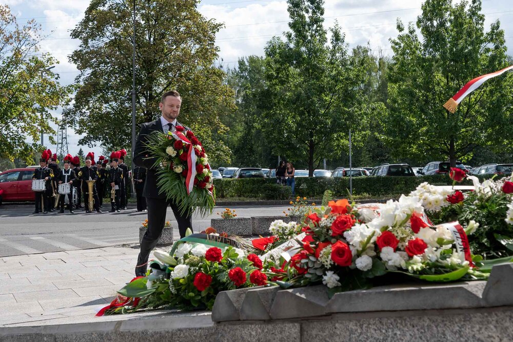 Obchody 46. rocznicy podpisania Porozumienia Jastrzębskiego – Jastrzębie-Zdrój, 3 września 2026. Fot.: IPN Krzysztof Łojko