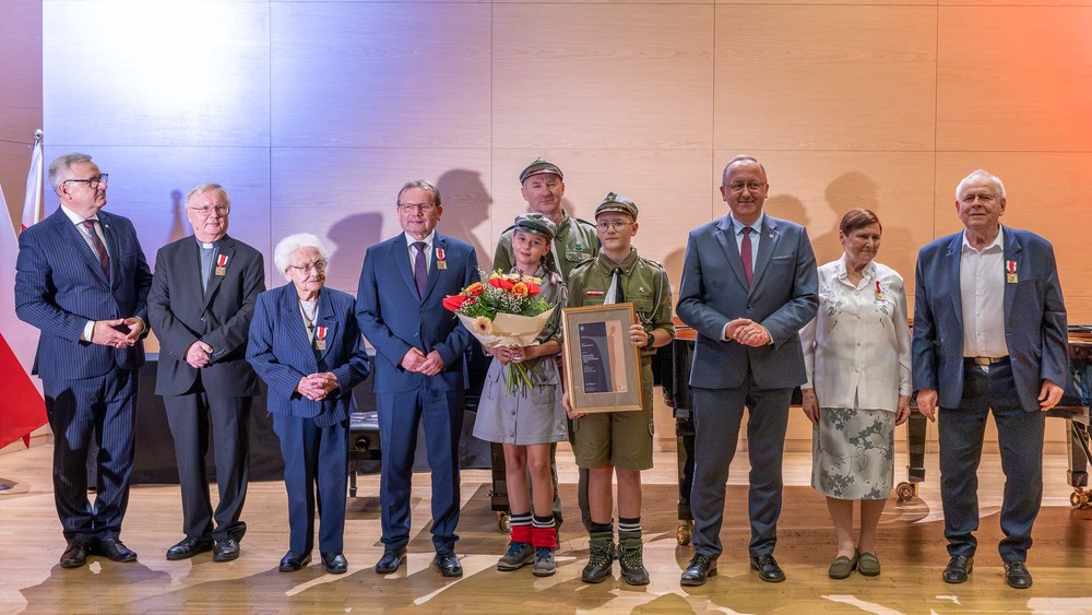 Uroczystość wręczenia Nagrody Honorowej IPN „Świadek Historii” w Katowicach, 9 września 2026. Fot.: IPN Krzysztof Łojko