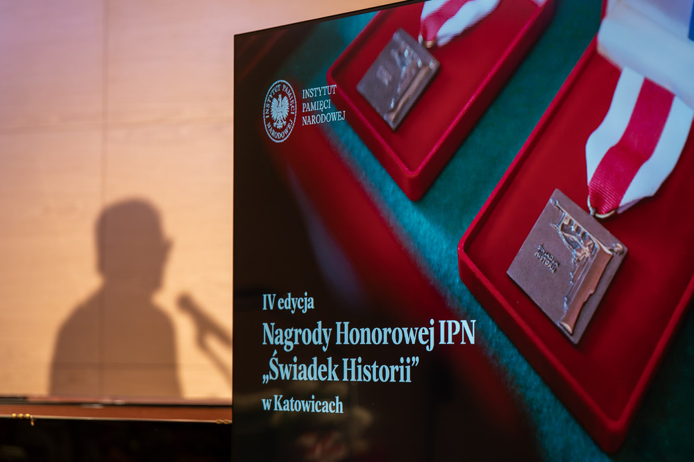 Uroczystość wręczenia Nagrody Honorowej IPN „Świadek Historii” w Katowicach, 9 września 2026. Fot.: IPN Krzysztof Łojko