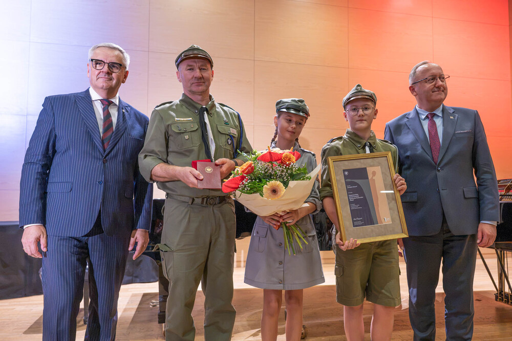Uroczystość wręczenia Nagrody Honorowej IPN „Świadek Historii” w Katowicach, 9 września 2026. Fot.: IPN Krzysztof Łojko