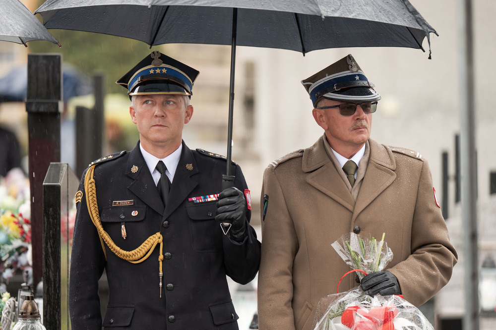 Uroczystość oznaczenia grobu powstańca śląskiego Leopoldyny Staweckiej znakiem pamięci „Tobie Polsko”. Fot.: IPN Krzysztof Łojko