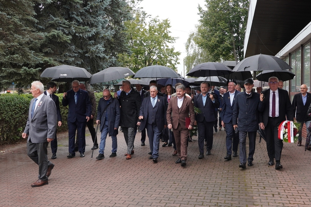 46. rocznica podpisania Porozumienia Katowickiego. Fot. Śląsko-dąbrowska "Solidarność"