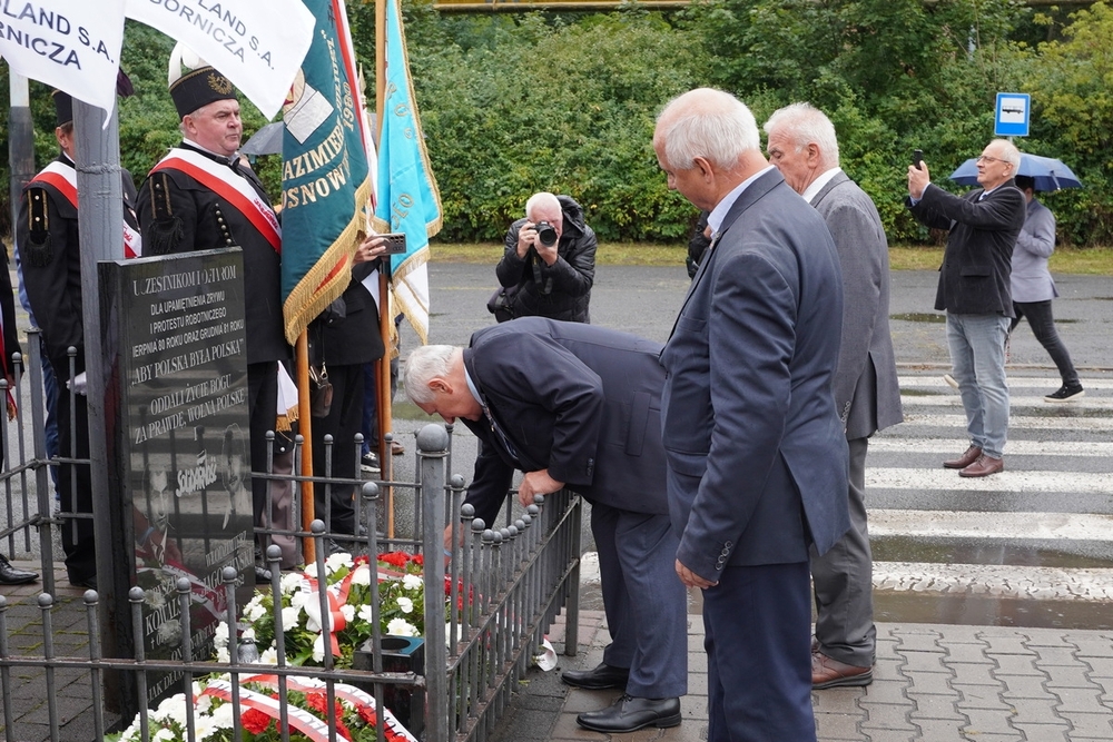 46. rocznica podpisania Porozumienia Katowickiego. Fot. Śląsko-dąbrowska "Solidarność"