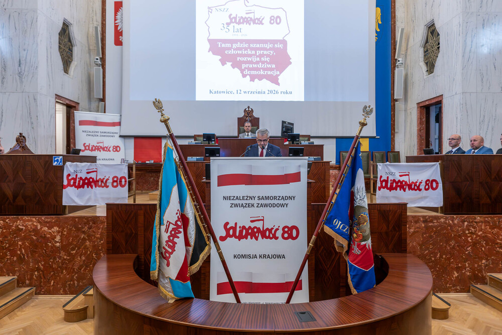 Obchody 35-lecia NSZZ „Solidarność”-80 – Katowice, 12 września 2026. Fot.: IPN Krzysztof Łojko