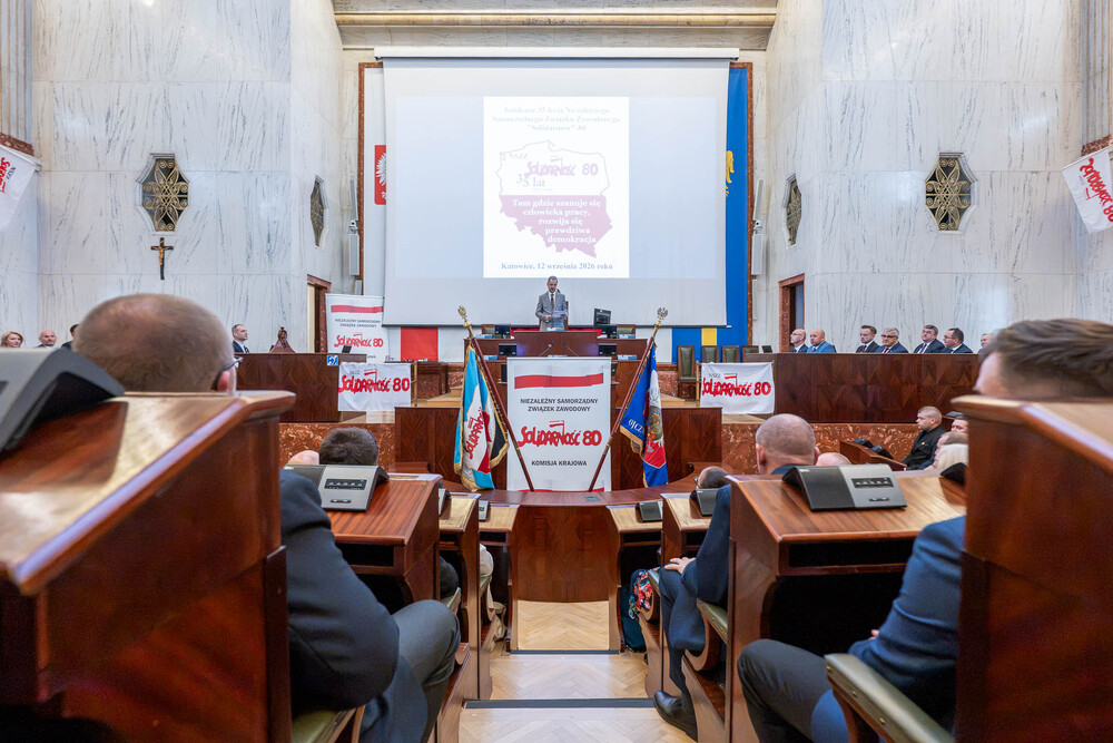 Obchody 35-lecia NSZZ „Solidarność”-80 – Katowice, 12 września 2026. Fot.: IPN Krzysztof Łojko