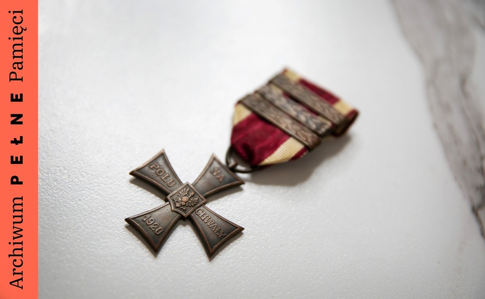 Krzyż Walecznych (czterokrotnie) przyznany Janowi Seemannowi, IPN Ka 1106/5