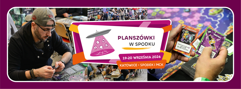 Planszówki w Spodku – Katowice, 19–20 września 2026