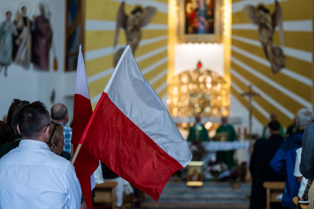 80. rocznica mordu dokonanego na żołnierzach VII Śląskiego Okręgu Narodowych Sił Zbrojnych. Fot.: IPN Krzysztof Łojko