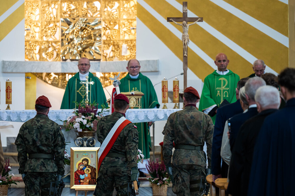 80. rocznica mordu dokonanego na żołnierzach VII Śląskiego Okręgu Narodowych Sił Zbrojnych. Fot.: IPN Krzysztof Łojko