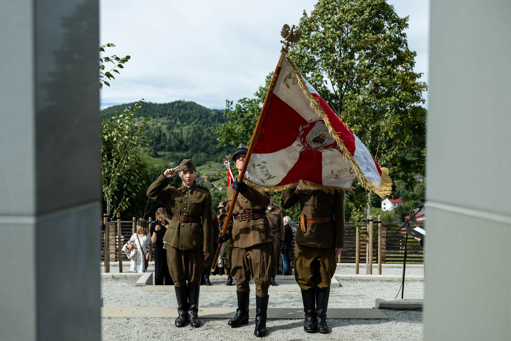 80. rocznica mordu dokonanego na żołnierzach VII Śląskiego Okręgu Narodowych Sił Zbrojnych. Fot.: IPN Krzysztof Łojko