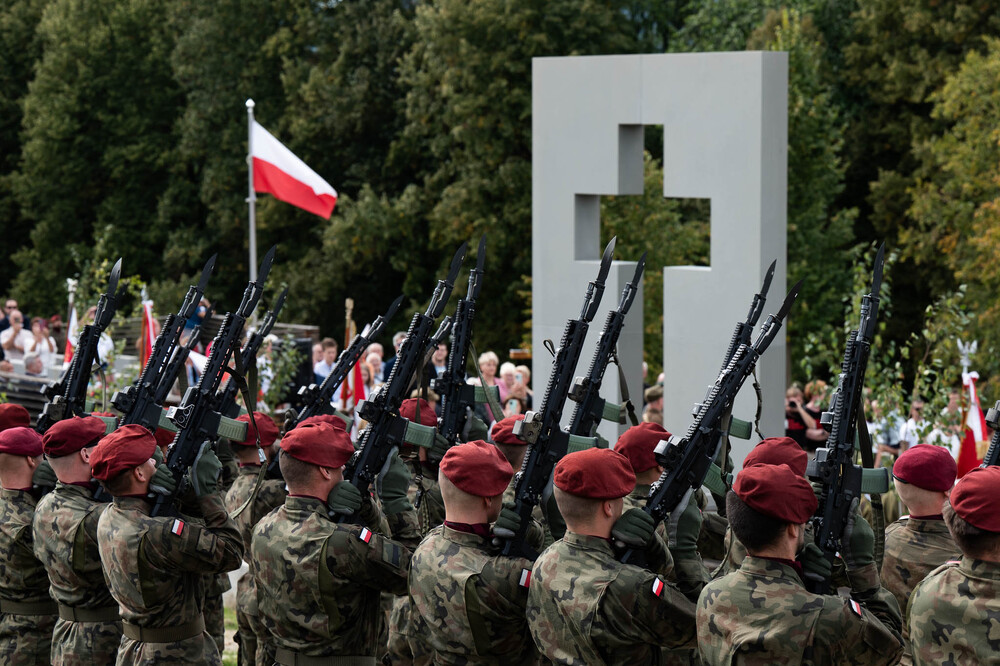 80. rocznica mordu dokonanego na żołnierzach VII Śląskiego Okręgu Narodowych Sił Zbrojnych. Fot.: IPN Krzysztof Łojko