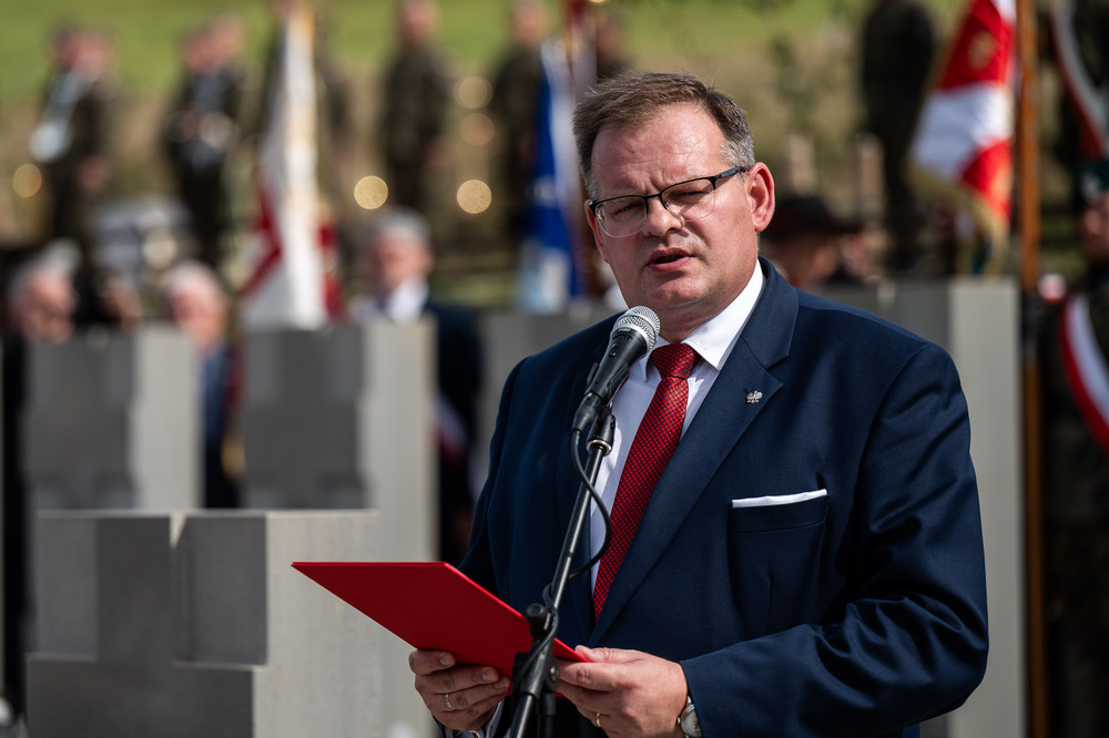 80. rocznica mordu dokonanego na żołnierzach VII Śląskiego Okręgu Narodowych Sił Zbrojnych. Fot.: IPN Krzysztof Łojko