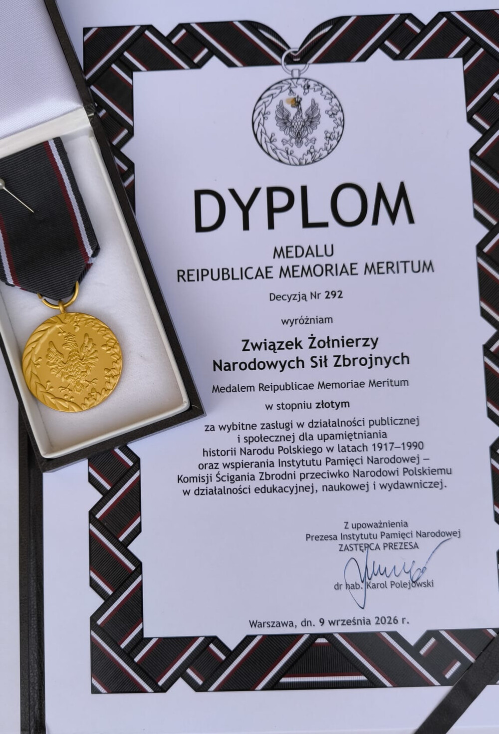80. rocznica mordu dokonanego na żołnierzach VII Śląskiego Okręgu Narodowych Sił Zbrojnych. Fot.: Oliwia Barska