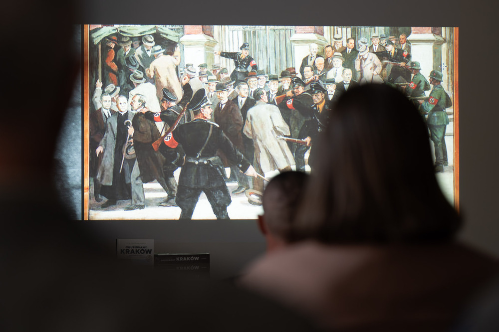 „Okupowany Kraków”. Spotkanie autorskie z Janem Jakubem Grabowskim. Fot.: IPN Krzysztof Łojko