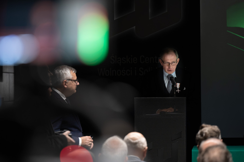 Uroczystość wręczenia Krzyży Wolności i Solidarności – Katowice, 9 października 2026. Fot.: IPN Krzysztof Łojko
