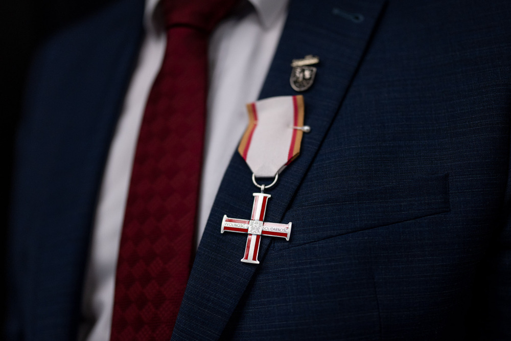 Uroczystość wręczenia Krzyży Wolności i Solidarności – Katowice, 9 października 2026. Fot.: IPN Krzysztof Łojko