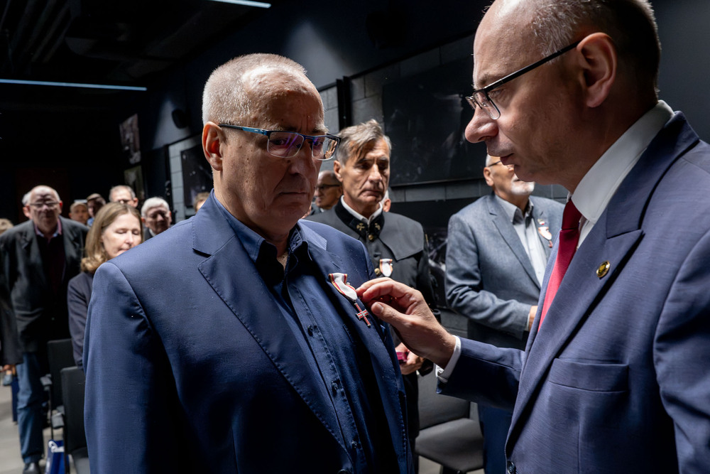 Uroczystość wręczenia Krzyży Wolności i Solidarności – Katowice, 9 października 2026. Fot.: IPN Krzysztof Łojko