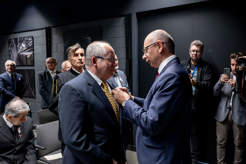 Uroczystość wręczenia Krzyży Wolności i Solidarności – Katowice, 9 października 2026. Fot.: IPN Krzysztof Łojko