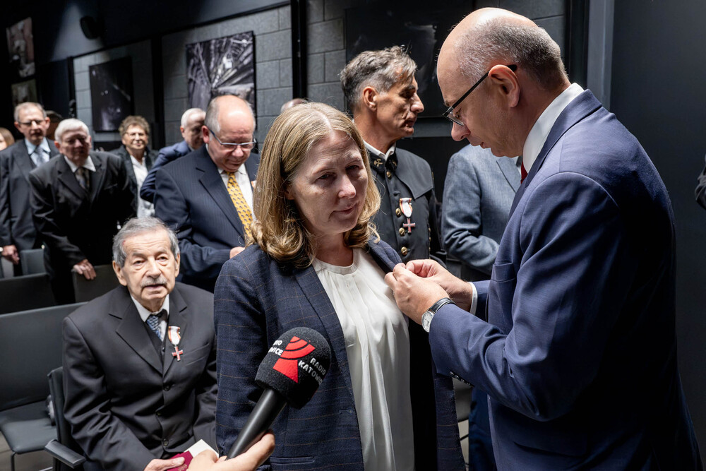 Uroczystość wręczenia Krzyży Wolności i Solidarności – Katowice, 9 października 2026. Fot.: IPN Krzysztof Łojko