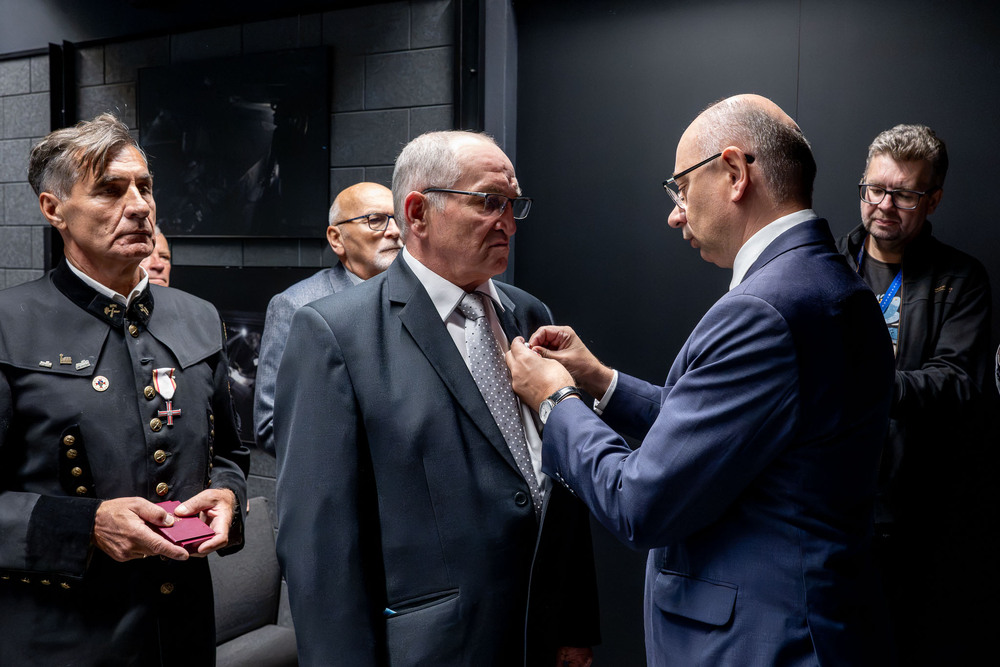 Uroczystość wręczenia Krzyży Wolności i Solidarności – Katowice, 9 października 2026. Fot.: IPN Krzysztof Łojko