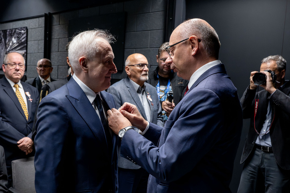 Uroczystość wręczenia Krzyży Wolności i Solidarności – Katowice, 9 października 2026. Fot.: IPN Krzysztof Łojko