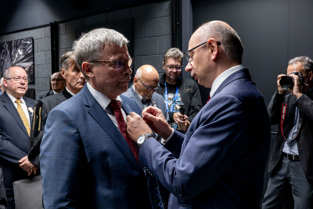 Uroczystość wręczenia Krzyży Wolności i Solidarności – Katowice, 9 października 2026. Fot.: IPN Krzysztof Łojko